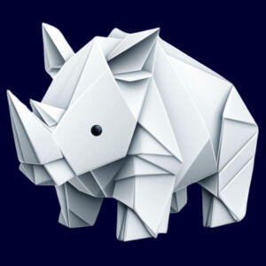 Origami rhino Design