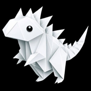 Origami dinosaur (slim fit) Design