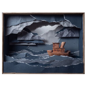 Boat in a storm 3 Design