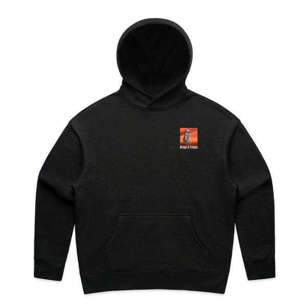 Women's Penguin hoodie - black Thumbnail