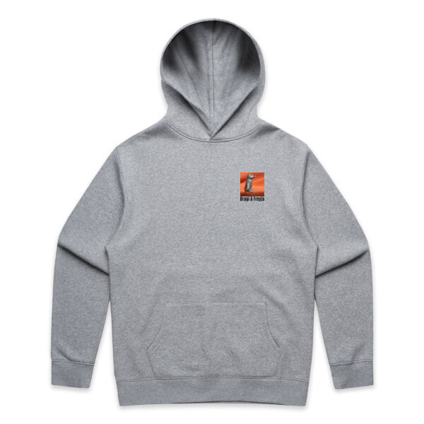 Men's Penguin hoodie - grey Thumbnail